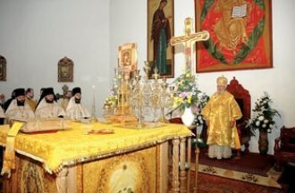 Во вреям великой вечерни