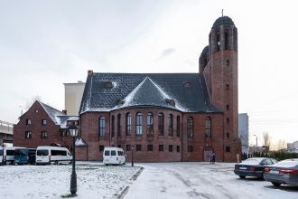 Храм носил имя Кройц-Кирхе (Церковь Крес