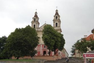 Костёл был построен между 1702 и 1709 го