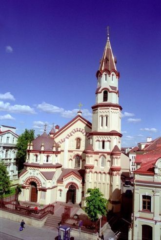 Одна из самых старинных церквей литовско