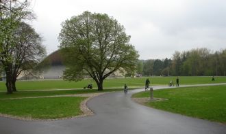 Место прогулок и концертов в Вильнюсе в 