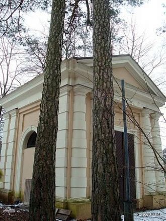 После Первой мировой войны возле часовни