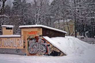 Репнинская часовня на заднем плане, Винг