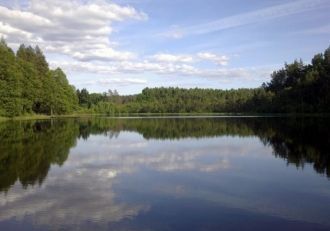 Озеро Друсконис в Дзукийском национально