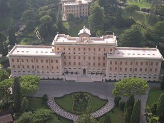 Папский дворец в Ватикане, в котором нах