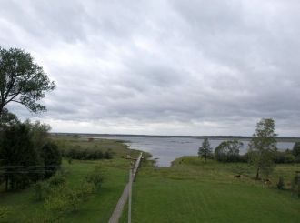 Заповедник Жувинтас и озеро.