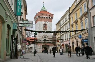 Флорианские ворота в Кракове – это одна 