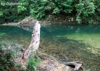 Голубая лагуна Endau Rompin.
