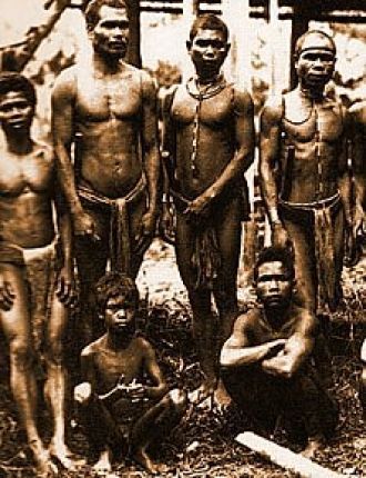 Местное племя Оранг Асли.