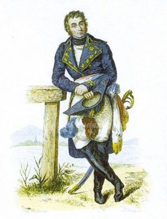 Портрет Андре Массена, он просто датиров