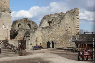 Во время Ливонской войны, в 1558 году ру