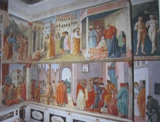 Знаменитый фресковый цикл в капелле появ