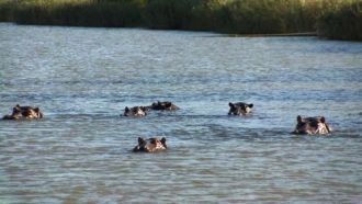 Одноимённое озеро, протягивающееся на 85