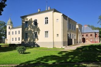 Во время первой мировой войны замок подв