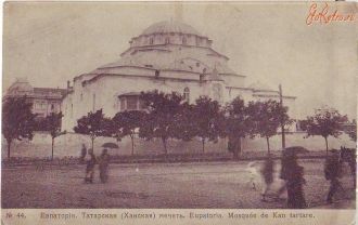 Мечеть Джума-Джами на историческом фото.