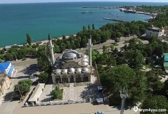 Мечеть Джума-Джами с высоты птичьего пол