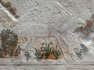 Искусная резьба по камню в Храме Солнца.