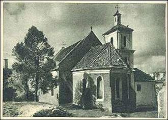 Костёл Святого Николая. Вильнюс. На откр