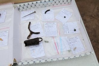 Находки из раскопок храма Благовещения н