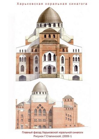 Главный фасад синагоги