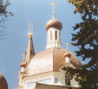 Вид собора сразу после реставрации, 1994