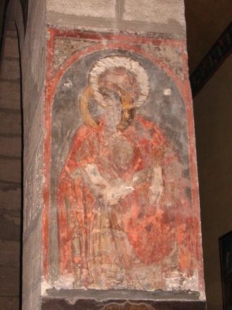 Старейшая из сохранившихся фресок (XIV—X