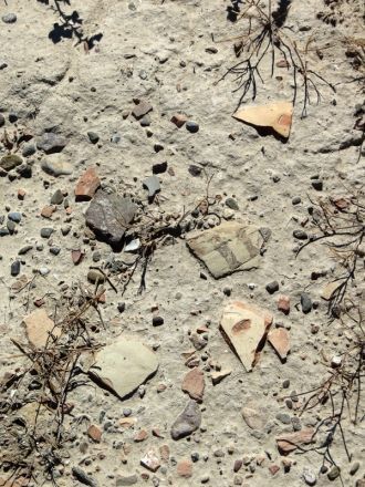 Этим черепкам от 700 до 300 лет, причём 