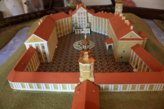 Несвижский замок, макет замка