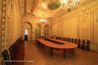 Золотой зал в Малом Мраморном дворце.