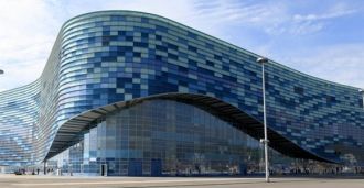 Рисунок переплетающихся волн, сформирова