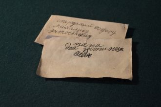 Записка от сына писателя