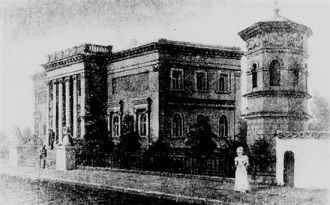 Морская библиотке и Башня Ветров. Первая