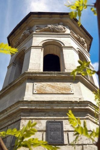 Строение в виде башни входило когда-то в