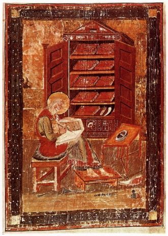 Илл.19. Ездра-Кассиодор. Амиатинский Код