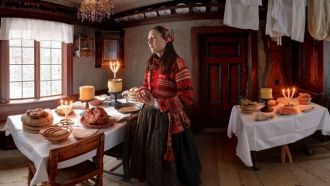 Музей Скансен. Десяток ресторанов и кафе