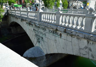 Тройной мост. Словения, Любляна.