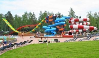 Водные горки.