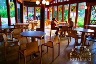 Ресторан в парке развлечений Тюккимяки в