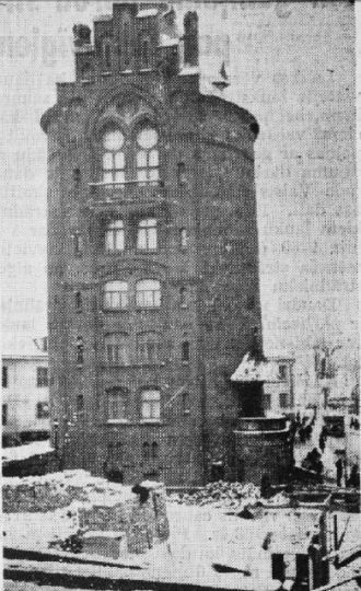 Пороховая башня, март 1937 г.
