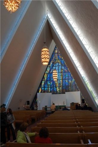 Внутри Арктического собора.