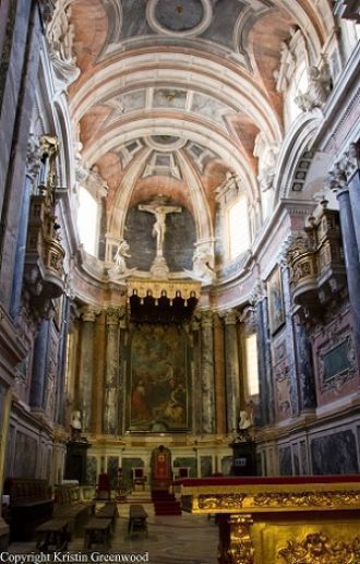 Внутри Эворского кафедрального собора.