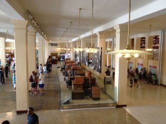 Выставка музея иммиграции США.