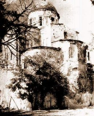 Вид храма в 1946 году