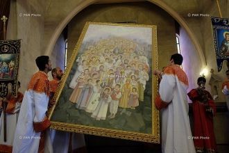 Икона Святых мучеников-жертв Геноцида ар
