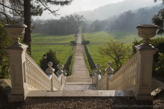 Дворцовый парк с южной стороны