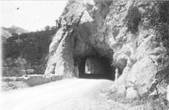 1910-е годы. Старая Ялтинская дорога к Ф