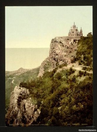 Форосская церковь на открытках XIX века