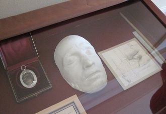 Посмертная маска А.С Пушкина