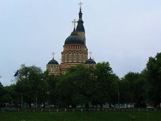 Вид на центральную часть харьковского Бл