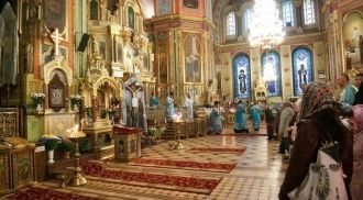 Внутренняя отделка Благовещенского собор